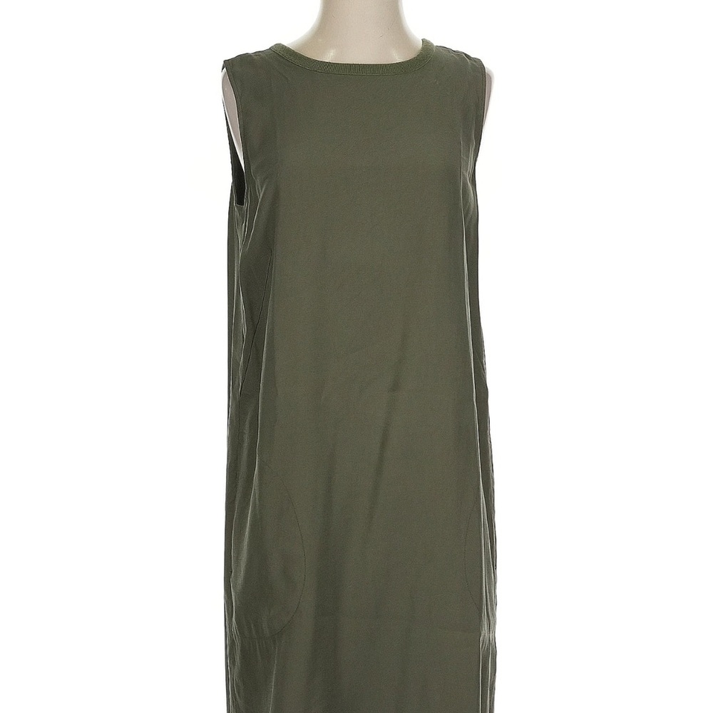 Lilla P Olive Midi Dress